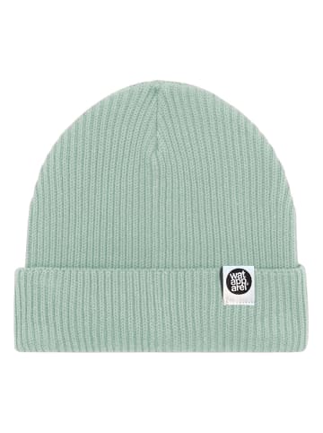 wat? Apparel Beanie Basic Fisherman Beanie in Aloe