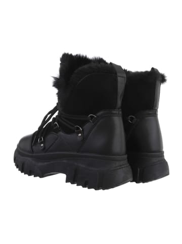 Ital-Design Stiefelette in Schwarz