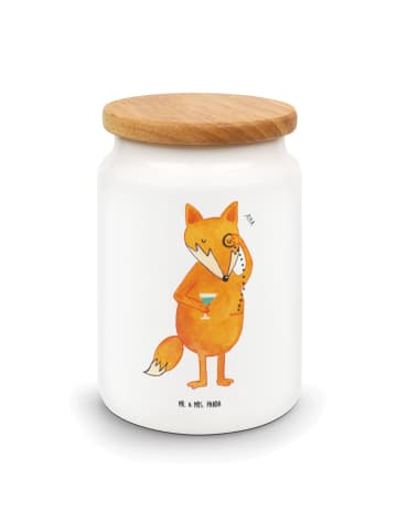 Mr. & Mrs. Panda Frischhaltedose Fuchs Lord ohne Spruch in Weiß