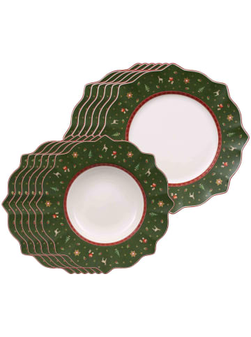 Villeroy & Boch 12-tlg. Tafelservice Toy's Delight in Grün – in grün