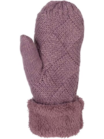 styleBREAKER Strick Fäustlinge Handschuhe in Mauve