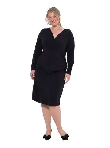 MIAMODA Midikleid in schwarz