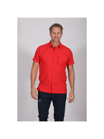 Maul Sport Irschenberg XT - 1/2 Hemd elas in Rot4514