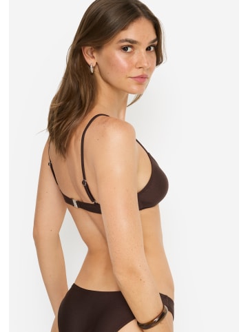 LSCN BY LASCANA Bustier-Bikini-Top in dark brown