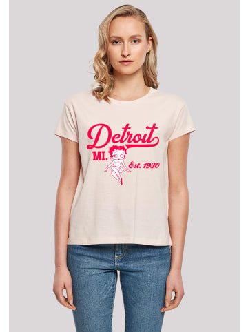F4NT4STIC Box Tee Betty Boop Detroit MI. Est 1930 in pink