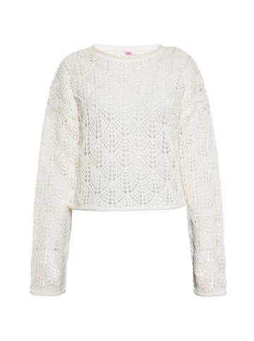 myMo Damen Pullover in Weiss