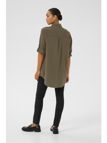Kaffe Langarm - Hemd KAnaya Loose fit in Grape Leaf