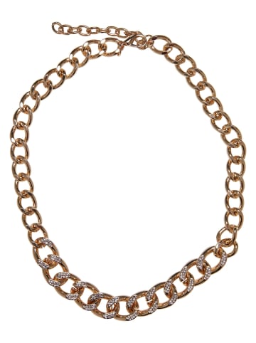 Urban Classics Urban Classics Unisex Comet Crystal Necklace in gold