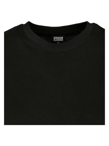 Urban Classics Urban Classics Damen Ladies Boxy Lace Hem Tee Dress in black