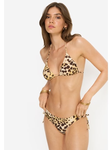 LSCN BY LASCANA Triangel-Bikini-Top in leopard
