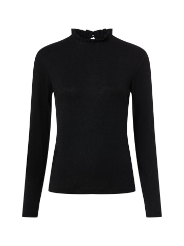 OPUS Langarmshirt Sanba in schwarz