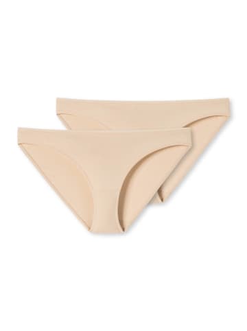 Schiesser Slip 2er Pack in Beige (Sand)