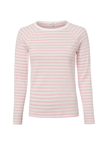OPUS Langarmshirt Sorka in rosa weiß