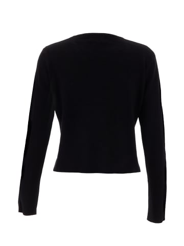 NAEMI Damen Strickpullover in Schwarz