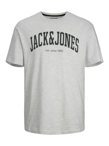 JACK & JONES Junior T-Shirt in white melange