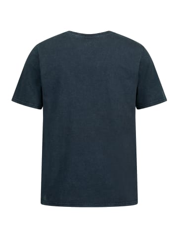 JP1880 Kurzarm T-Shirt in mattes nachtblau