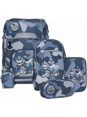 BECKMANN Beckmann Schulranzenset Classic 22 - 6-Tlg. Set Tiger Race