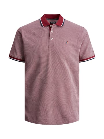 Jack & Jones Poloshirt 'Bluwin' in rot