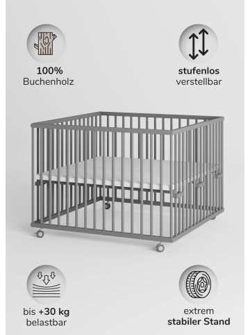 Sämann Sämann Laufgitter - grau - Premium Kollektion