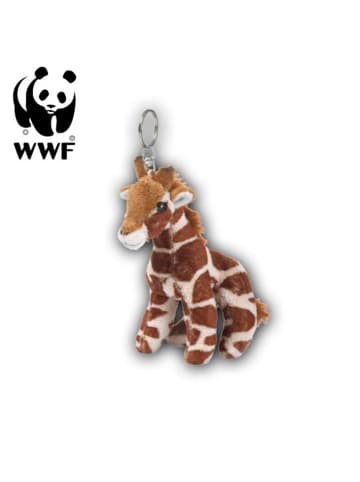 WWF Plüschanhänger Giraffe (10cm) in braun