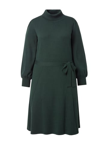 MIAMODA Strickkleid in dunkelgrün