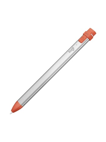 Logitech Wiederaufladbarer Touchpen mit austauschbarer Kohlefaserspitze Orange in Orange