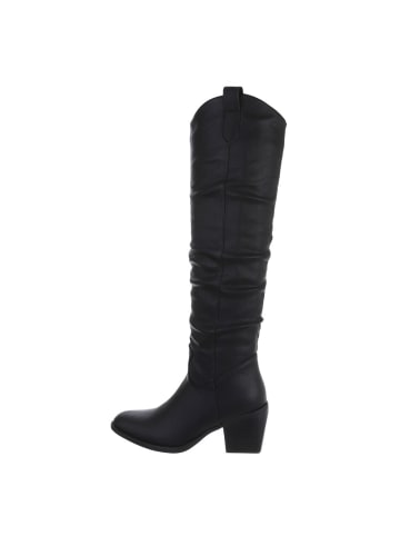 Ital-Design Stiefel in Schwarz