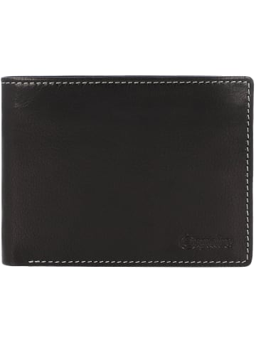 Esquire Denver Geldbörse RFID Leder 12 cm in schwarz