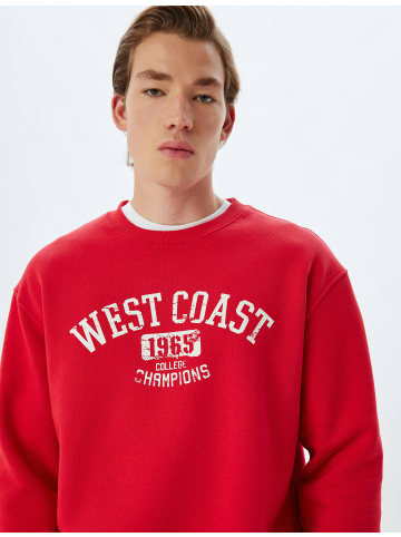 KOTON Sweatshirt in Rot