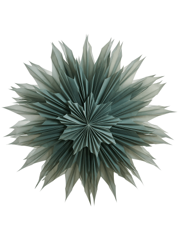 Beliani Dekoleuchte GRONA in Grün - (W) 96 x (H) 96 x (L) 26 cm