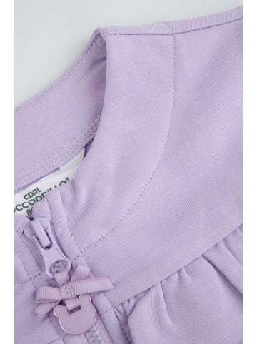 Coccodrillo Reißverschlussjacke in violett