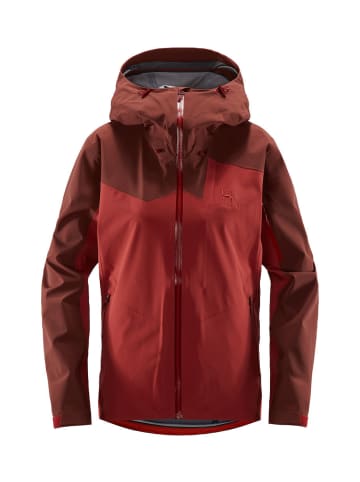 Haglöfs Skijacke Stipe Jacket in Brick Red/Maroon Red