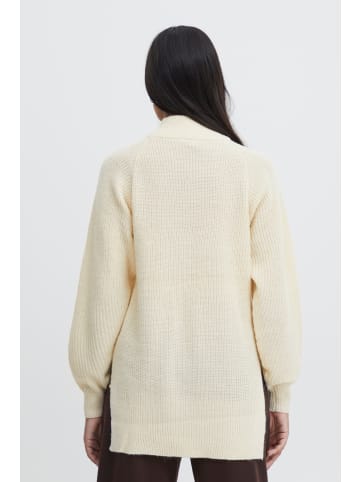 ICHI IHMARAT T-NECK LS2 Loose fit in Tapioca