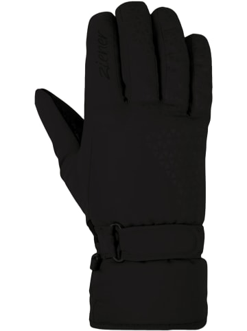 Ziener Skihandschuhe 'KAMELY' in schwarz