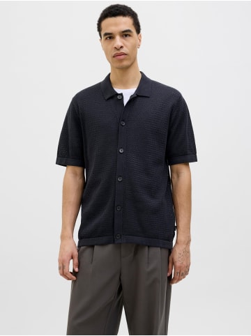Jack & Jones Gestricktes Polo in Night Sky