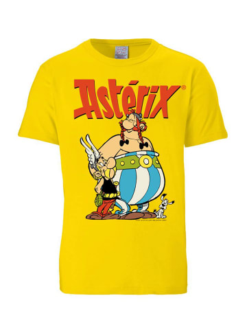 Logoshirt T-Shirt Asterix - Asterix & Obelix in sonnengelb