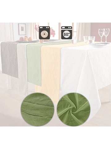 Erwin Müller Jacquard Tischdecke Düsseldorf in grün
