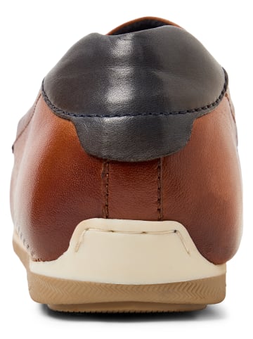 Bugatti Slipper in cognac - 0001