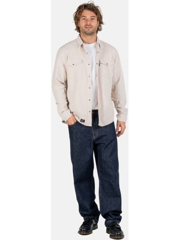 Reell T-Shirt "Western Cord Shirt" in Beige