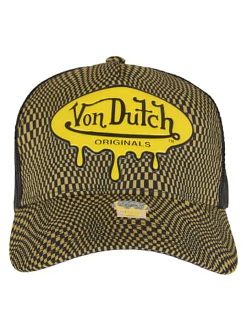 Von Dutch Von Dutch Trucker in gold check/black