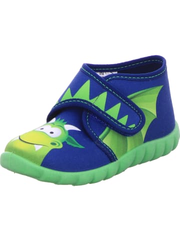 Fischer Markenschuh Hausschuh in blau
