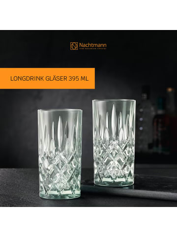 Nachtmann 6er Set Longdrinkgläser Noblesse Colors 395 ml in Mint