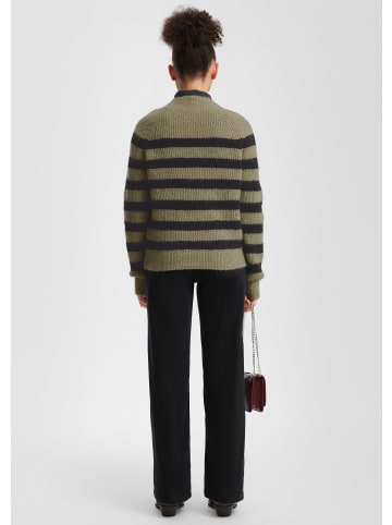 QS Strickpullover  in  75G0_olivgrün