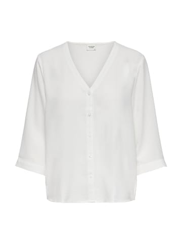 JACQUELINE de YONG Leichtes Crepe Hemd Blusen Shirt Basic Top Oberteil JDYLION in Weiß