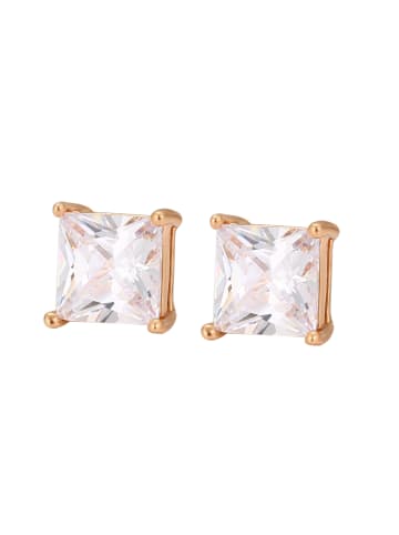 faina Women Stud Earrings in Rose Gold