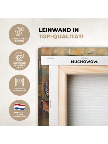 MuchoWow Leinwand bilder Herbstblätter (BxH)