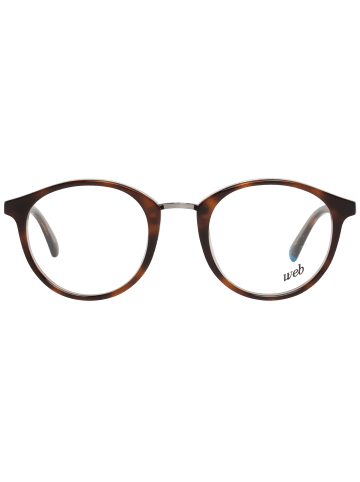 Web Unisex Optische Fassungen Rund Braun