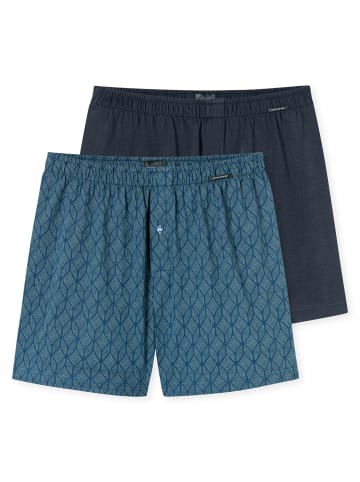 Schiesser Boxer Basic in blue