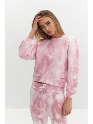 ADLYSH Sweatshirt Soho Tie-Dye Sweater in Pink Crash