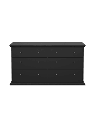 ebuy24 Kommode North Schwarz 164 x 52 cm